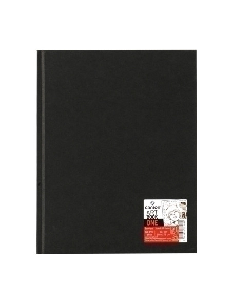 CUADERNO DE DIBUJO GUARRO-CANSON ONE ART BOOK COSIDO LISO TAPA DURA 216x279 mm 100g 98h