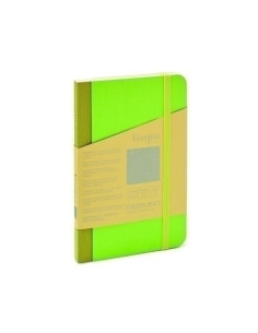 CUADERNO FABRIANO ECOQUA PLUS TELA 9x14 80hj 90gr LISO LIMA