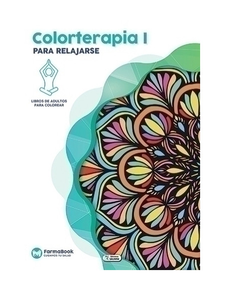 CUADERNO FARMABOOK 24x17 COLORTERAPIA I PARA RELAJARSE
