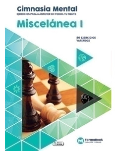 CUADERNO FARMABOOK 24x17 GIMNASIA MENTAL MISCELANEA I
