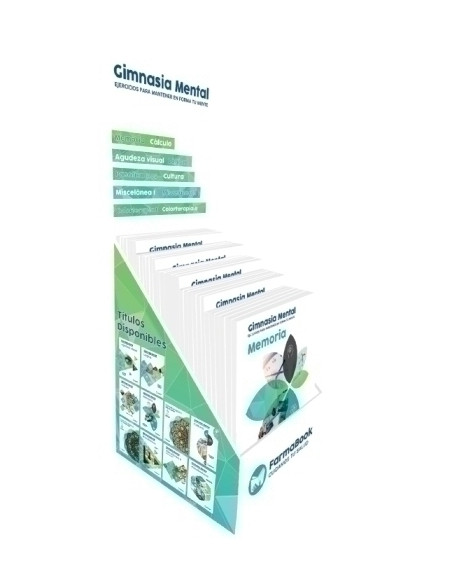 CUADERNO FARMABOOK 24x17 SURTIDO EXPOSITOR DE 40 4x 10 mod