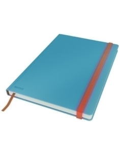 CUADERNO LEITZ COSY TOUCH B5 50gr 80h CUAD con GOMA AZUL