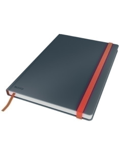CUADERNO LEITZ COSY TOUCH B5 50gr 80h CUAD con GOMA GRIS