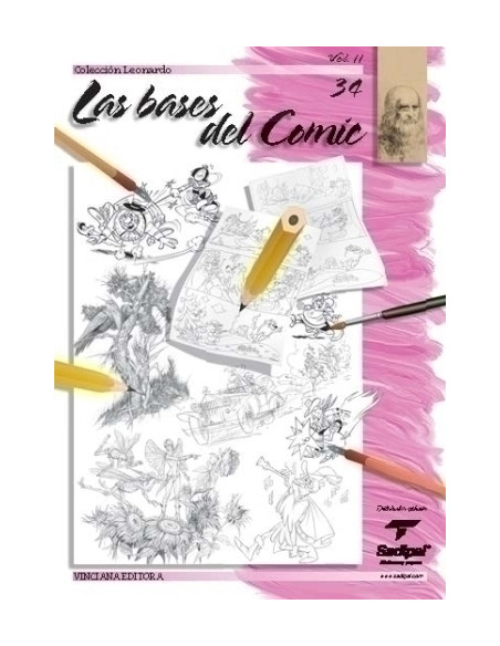 CUADERNO LEONARDO BASES COMIC II N 34