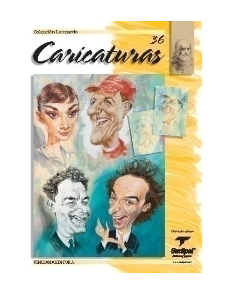 CUADERNO LEONARDO CARICATURAS N 36