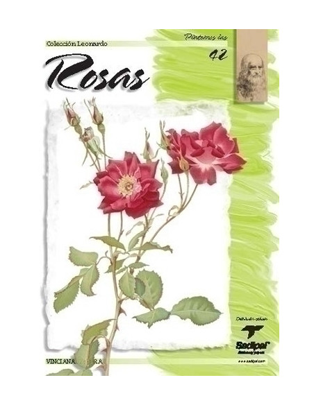 CUADERNO LEONARDO N42 ROSAS