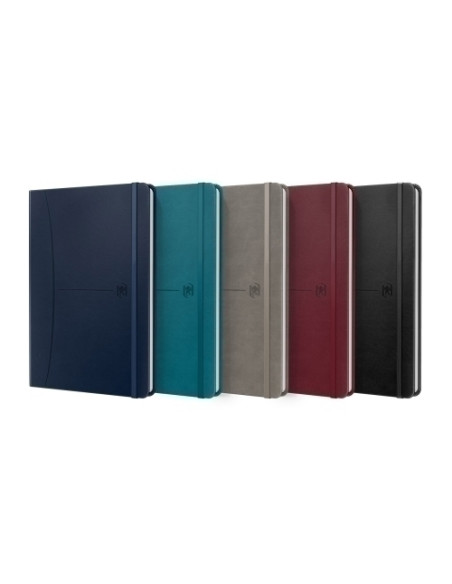 CUADERNO OXFORD SIGNATURE tapa EXTRA A5 80h LISO COLCLASICOS 5
