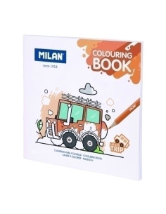 CUADERNO PARA COLOREAR MILAN 140g 20h LETS GO TRIP