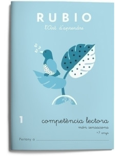 CUADERNO RUBIO CATALAN A5 COMPETENCIA LECTORA MON SENSACIONS N 1