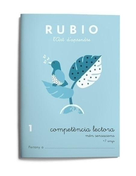 CUADERNO RUBIO CATALAN A5 COMPETENCIA LECTORA MON SENSACIONS N 1