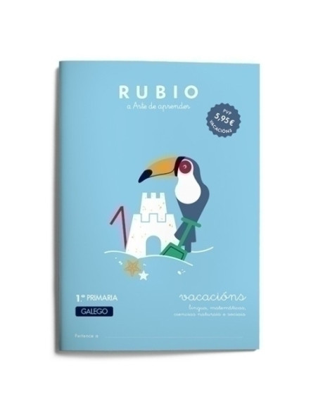CUADERNO RUBIO GALLEGO VACACIONS 1 PRIM