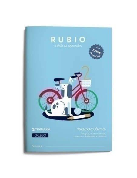 CUADERNO RUBIO GALLEGO VACACIONS 2 PRIM