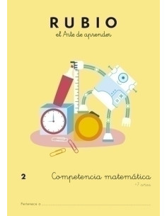 CUADERNO RUBIO A4 COMPETENCIA MATEMATICAS 2