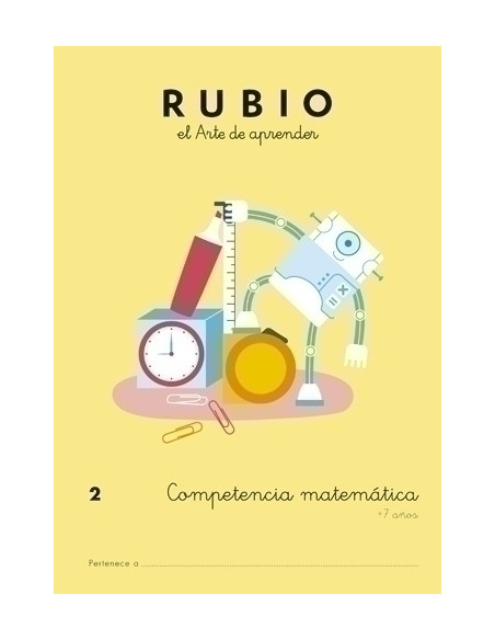 CUADERNO RUBIO A4 COMPETENCIA MATEMATICAS 2