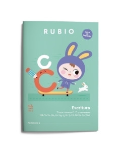 CUADERNO RUBIO A4 ESCRITURA LETRA DE IMPRENTA 4 AÑOS VOL2