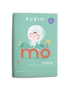 CUADERNO RUBIO A4 ESCRITURA LETRA DE IMPRENTA 5 AÑOS