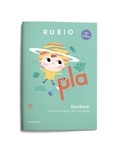 CUADERNO RUBIO A4 ESCRITURA LETRA DE IMPRENTA 6 AÑOS