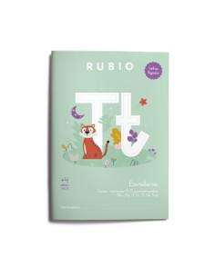 CUADERNO RUBIO A4 ESCRITURA LETRA LIGADA 4 AÑOS VOL 2