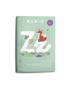 CUADERNO RUBIO A4 ESCRITURA LETRA LIGADA 5 AÑOS VOL 1