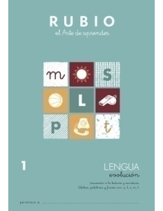 CUADERNO RUBIO A4 LENGUA EVOLUCION N 1