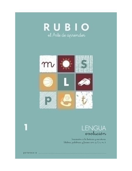 CUADERNO RUBIO A4 LENGUA EVOLUCION N 1