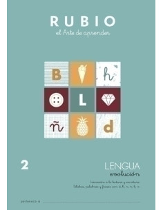 CUADERNO RUBIO A4 LENGUA EVOLUCION N 2