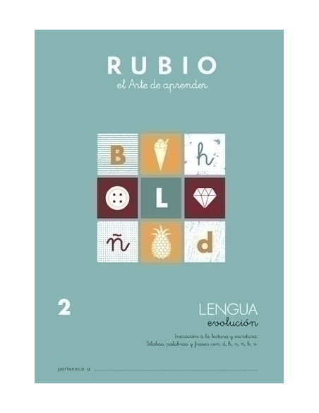 CUADERNO RUBIO A4 LENGUA EVOLUCION N 2