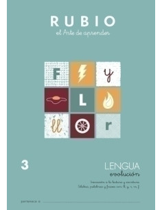 CUADERNO RUBIO A4 LENGUA EVOLUCION N 3