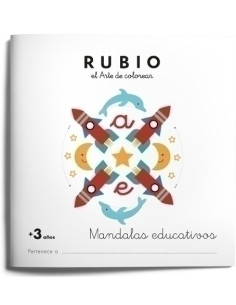 CUADERNO RUBIO A4 MANDALA EDUCATIVO 3 AÑOS