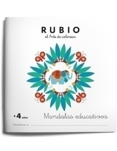 CUADERNO RUBIO A4 MANDALA EDUCATIVO 4 AÑOS