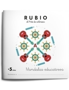 CUADERNO RUBIO A4 MANDALA EDUCATIVO 5 AÑOS