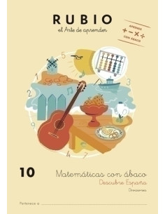 CUADERNO RUBIO A4 MATEMATICAS CON ABACO 10