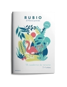CUADERNO RUBIO A4 MI CUADERNO DE VERANO 3-4