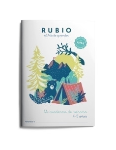 CUADERNO RUBIO A4 MI CUADERNO DE VERANO 4-5
