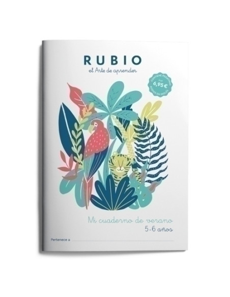 CUADERNO RUBIO A4 MI CUADERNO DE VERANO 5-6