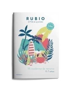 CUADERNO RUBIO A4 MI CUADERNO DE VERANO 6-7