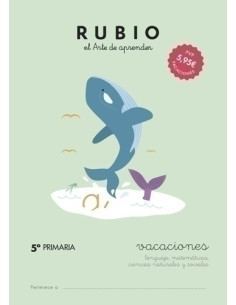 CUADERNO RUBIO A4 VACACIONES 5 PRIMARIA