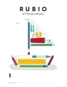 CUADERNO RUBIO A4 de COLOREAR N 1