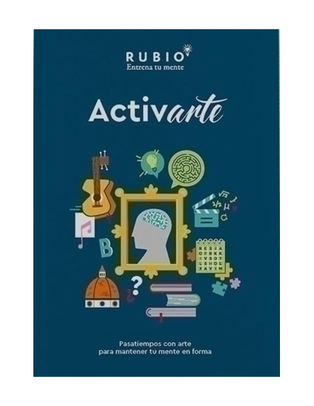 CUADERNO RUBIO ACTIVARTE VOL1 PASATIEMPOS CON ARTE