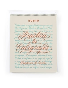 CUADERNO RUBIO BOCETOS CALIGRAFIA