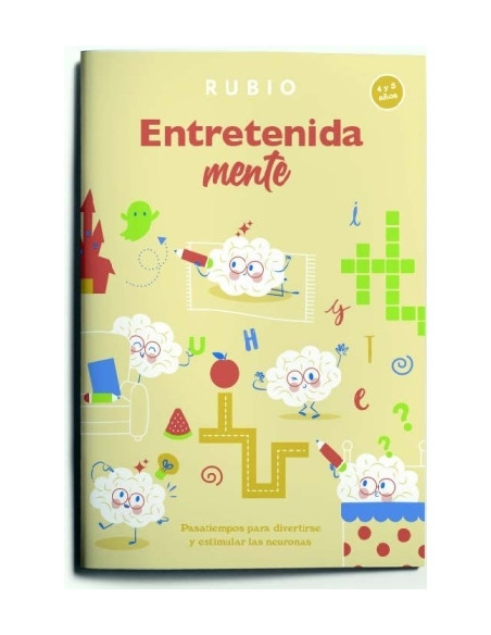 CUADERNO RUBIO ENTRETENIDAMENTE 4-5 AÑOS
