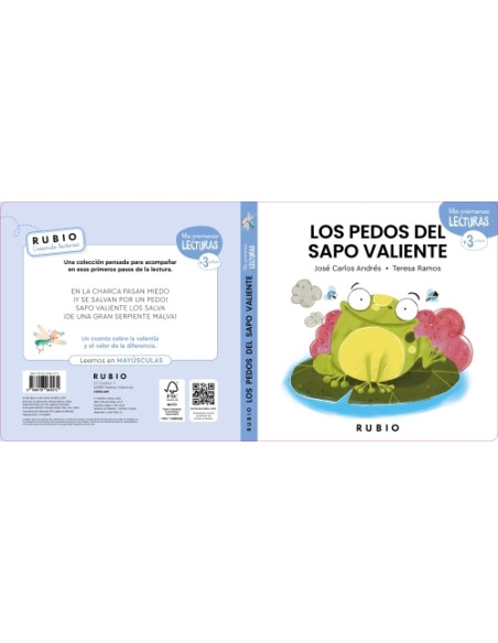 CUENTOS RUBIO LOS PEDOS DEL SAPO VALIENTE 3 años