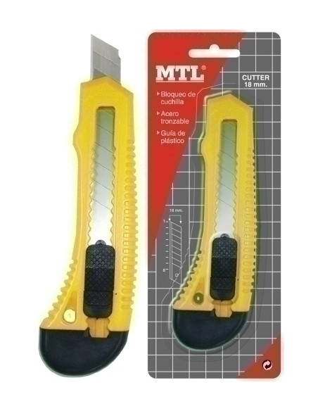 CUTER MLT 18 mm con GUIA PLASTICO