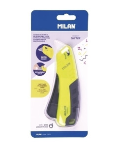 CUTTER MILAN COMPACT AUTO RETRACTIL ACID AMARILLO