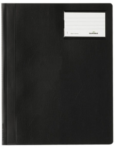 DOSIER FASTENER DURABLE 2500 A4 OPACO NEGRO