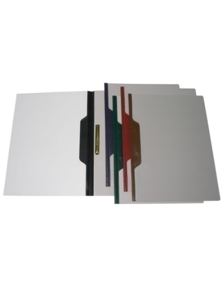 DOSIER FASTENER GRAFOPLAS PVC F LOMO CURVO AZUL