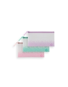 DOSIER SOBRE CARCHIVO CREMALLERA EVA-BAG SENSE A6 SURTIDO 3 col