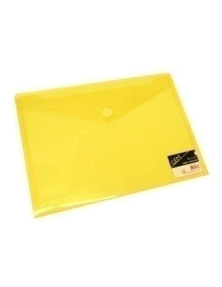 DOSIER SOBRE DATABANK PP VELCRO A4 AMARILLO