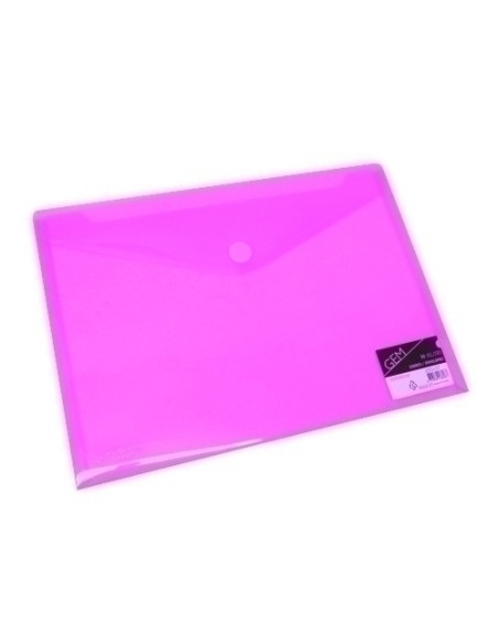 DOSIER SOBRE DATABANK PP VELCRO A4 ROSA