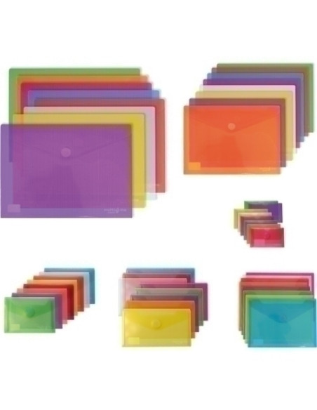 DOSIER SOBRE GRAFOPLAS PP MULTILINE VELCRO A6 FUCSIA